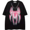 Sneakerhill® Street Style T-shirt Spider Print - sneakerhillcom