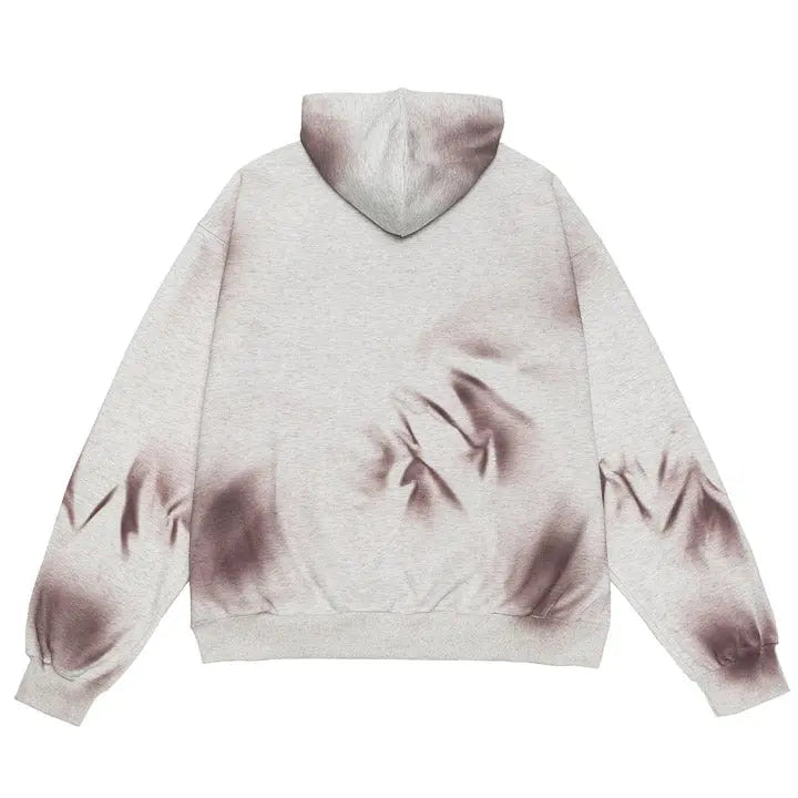 Sneakerhill® Tie Dye Half Zip Hoodie - sneakerhillcom