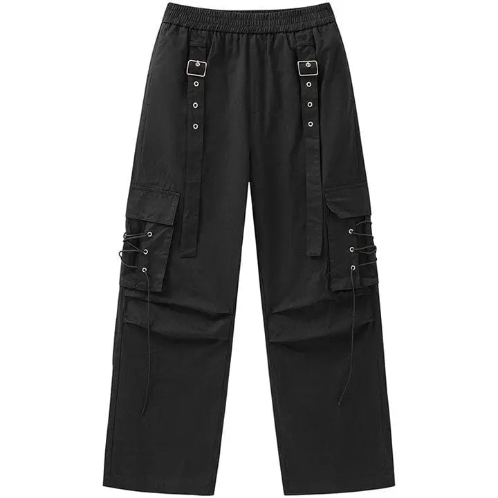 Sneakerhill® Utility Cargo Pants Side Pocket Patch - sneakerhillcom