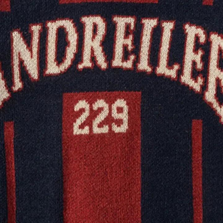 Sneakerhill® Vintage Striped V Neck Sweater - sneakerhillcom