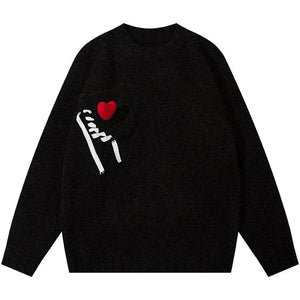 Sneakerhill® Warm Knit Sweater Love Pin - sneakerhillcom