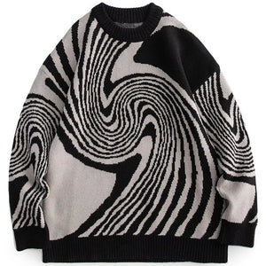 Sneakerhill® Whirlpool Pullover Sweater - sneakerhillcom