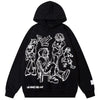 Sneakerhill® Y2K Cartoon Graphic Hoodie - sneakerhillcom