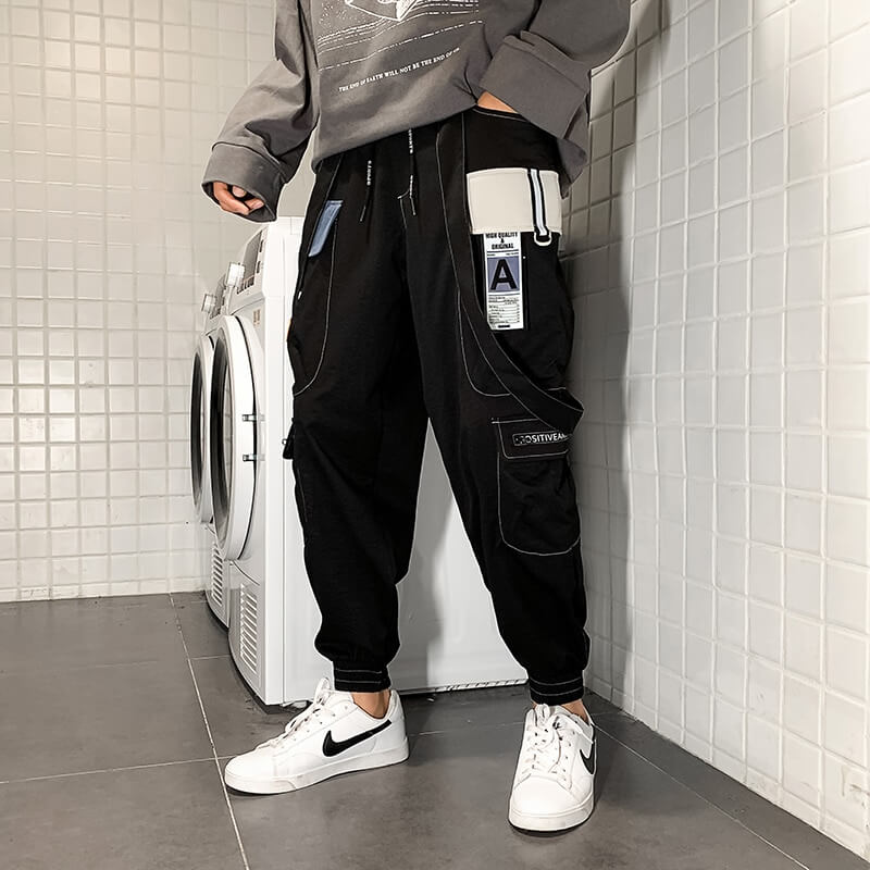 Stockholm Cargo Pants Japanese Streetwear Joggers - sneakerhillcom