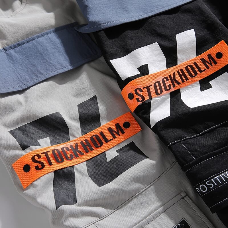 Stockholm Cargo Pants Japanese Streetwear Joggers - sneakerhillcom