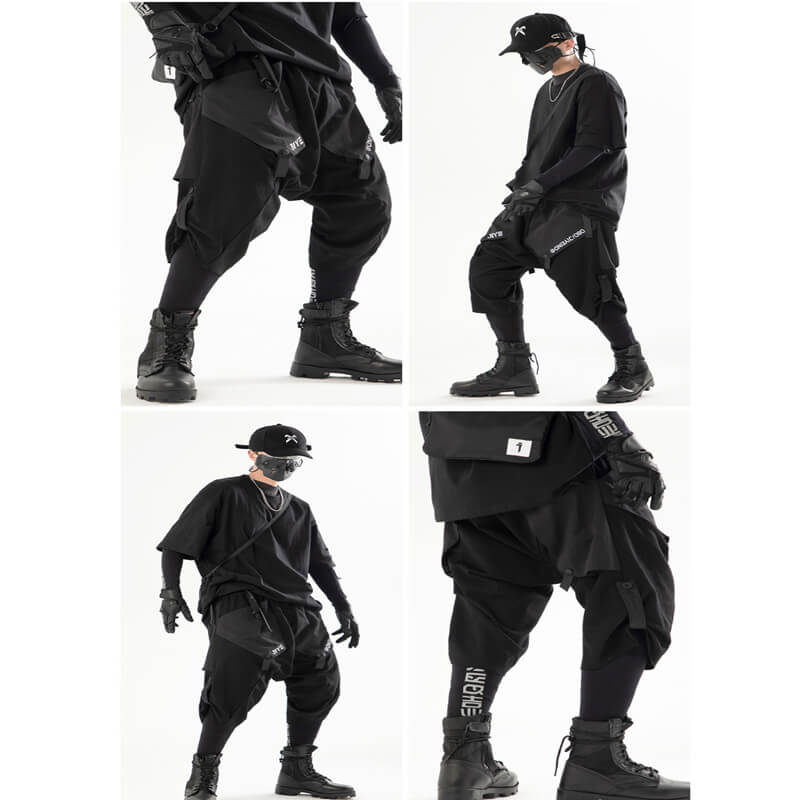 TECHWEAR CARGO PANTS ' Kokuto 'Short Cargo Pants - sneakerhillcom