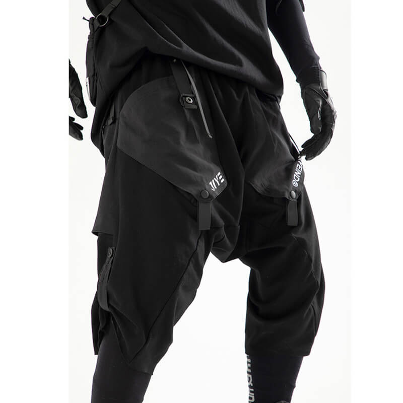 TECHWEAR CARGO PANTS ' Kokuto 'Short Cargo Pants - sneakerhillcom