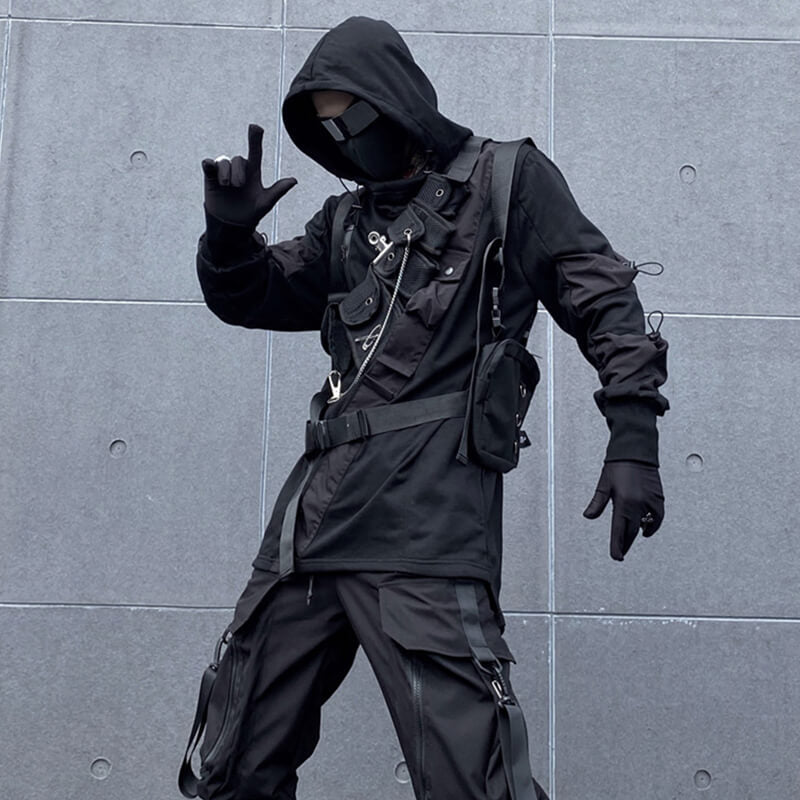 TECHWEAR Hoodie Kazumi - sneakerhillcom