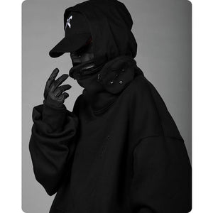 TECHWEAR Hoodie 'Kurobe' best techwear style 2023 - sneakerhillcom