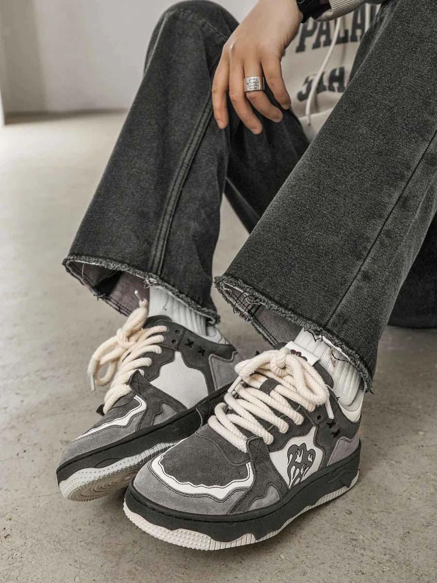 Sneakerhill Vintage Casual Couple Sneakers-1507 SP230131QWF9