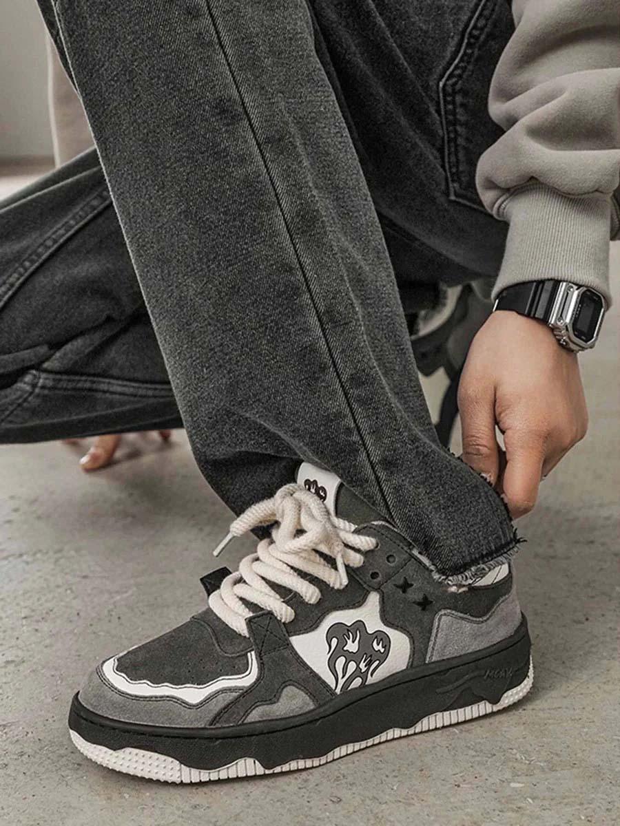 Sneakerhill Vintage Casual Couple Sneakers-1507 SP230131QWF9