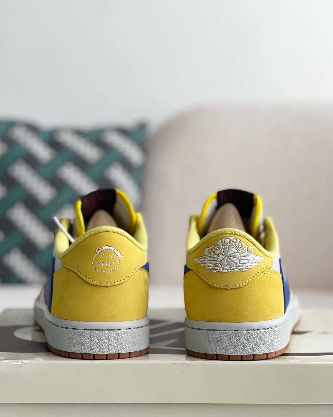 Travis Scott x Fragment x Air Jordan 1 Low - sneakerhillcom
