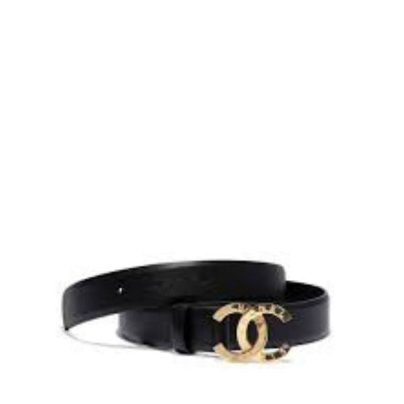 Sneakerhill - Design Leather CC Belt Black - sneakerhillcom