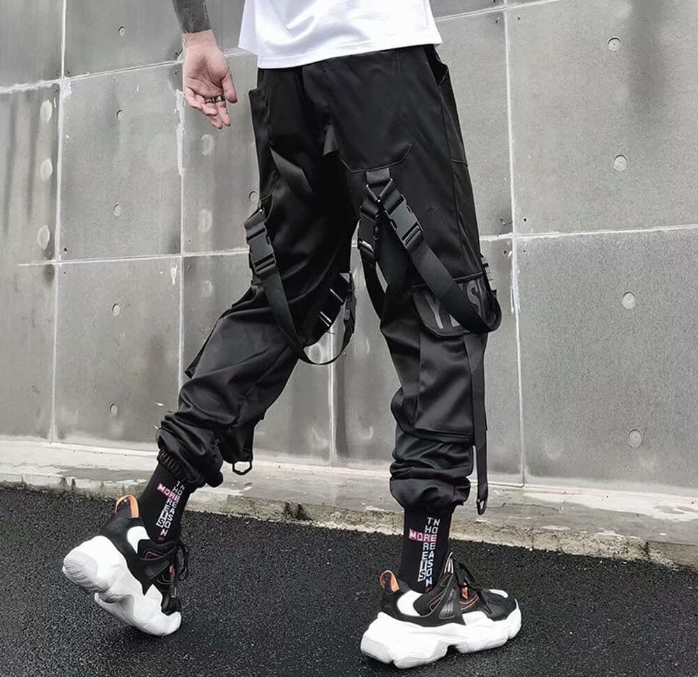 Women Cargo Pants best Harajuku Elastics High Waist Streetwear for women 2022 - sneakerhillcom