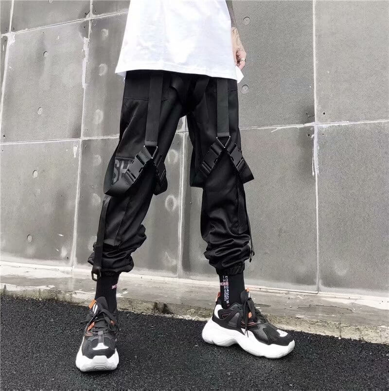 Women Cargo Pants best Harajuku Elastics High Waist Streetwear for women 2022 - sneakerhillcom