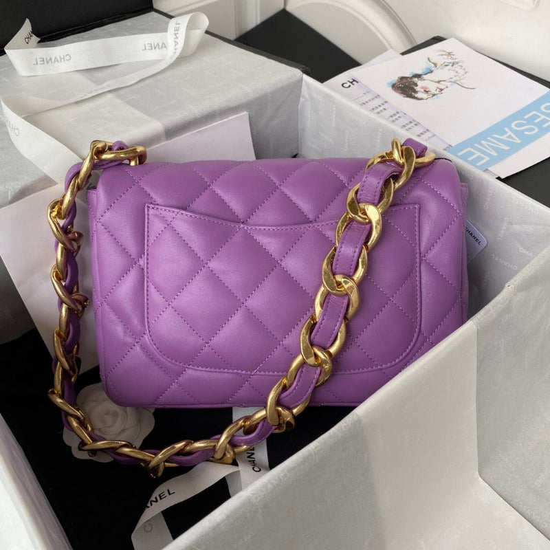 Sneakerhill - Flap Bag Lilac - sneakerhillcom