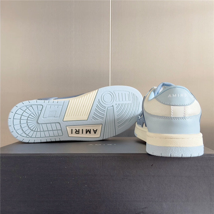 AMR Skel Top Low  Baby Blue Sneakers-192 - sneakerhillcom