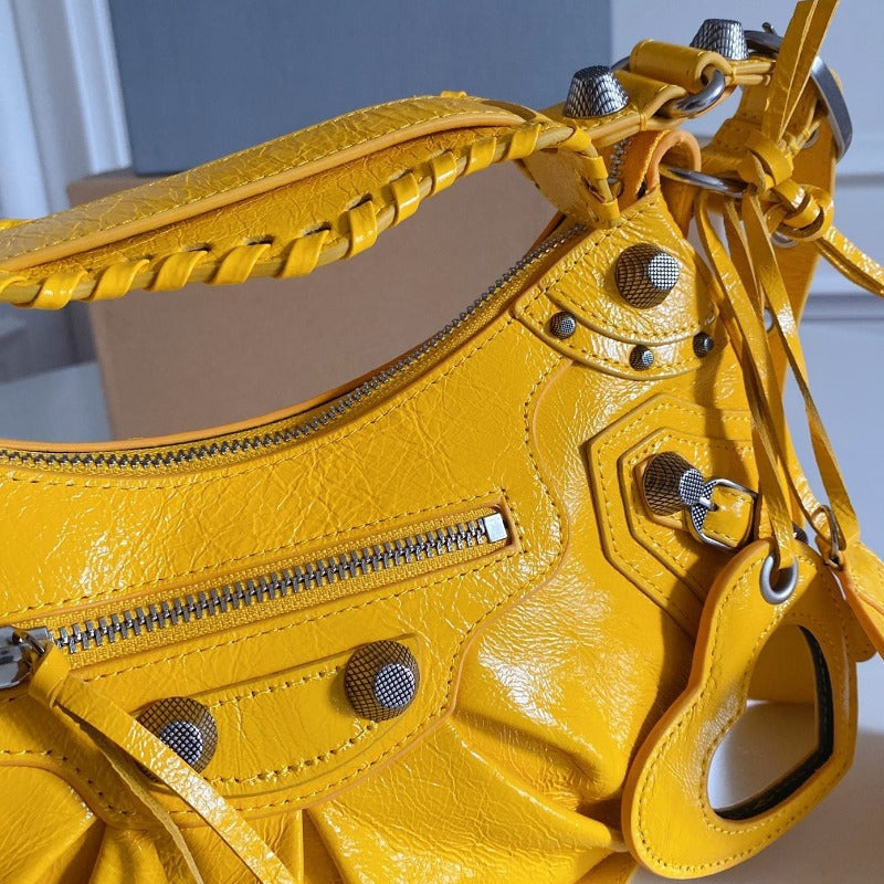 Sneakerhill - Le Cagole Small Bag Yellow - sneakerhillcom