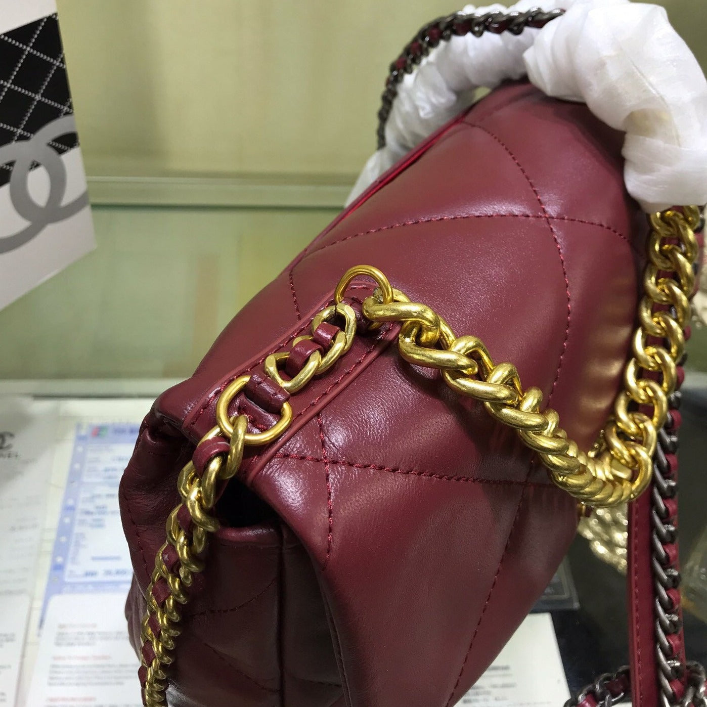 Sneakerhill - Flap Bag Marsala - sneakerhillcom