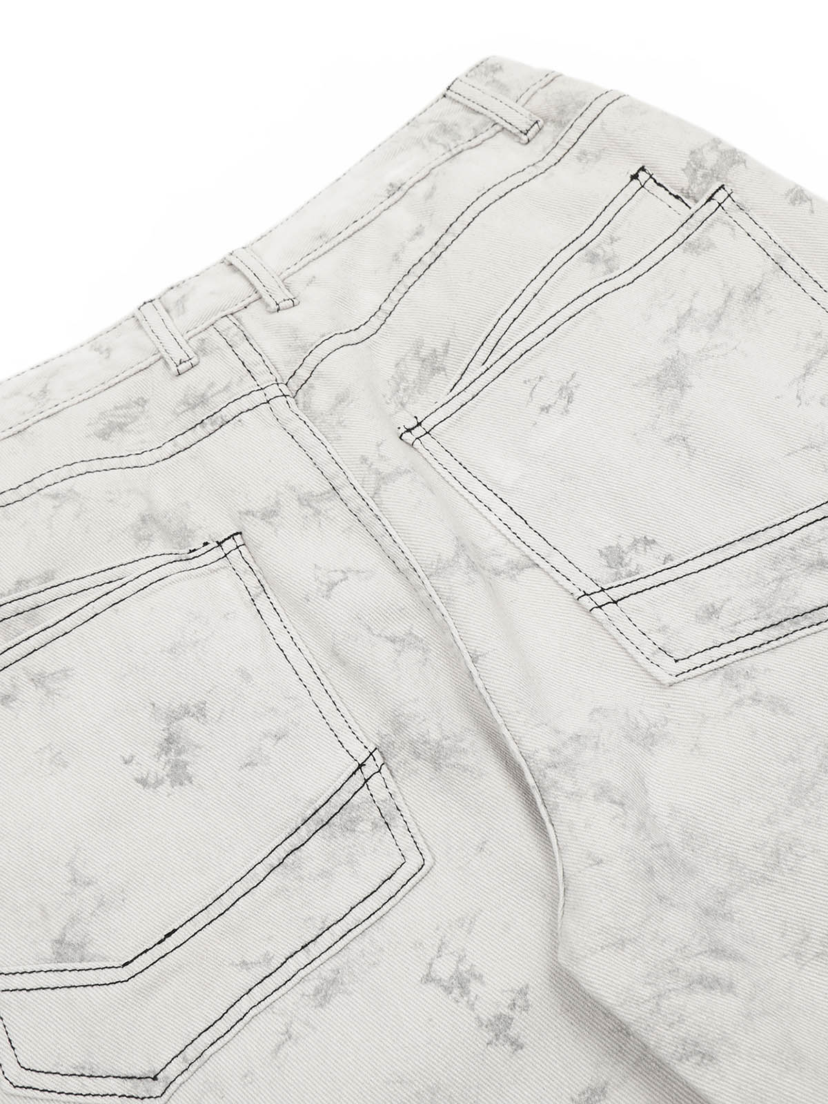 Sneakerhill Workwear Multi-Pocket Tie-Dye Pants