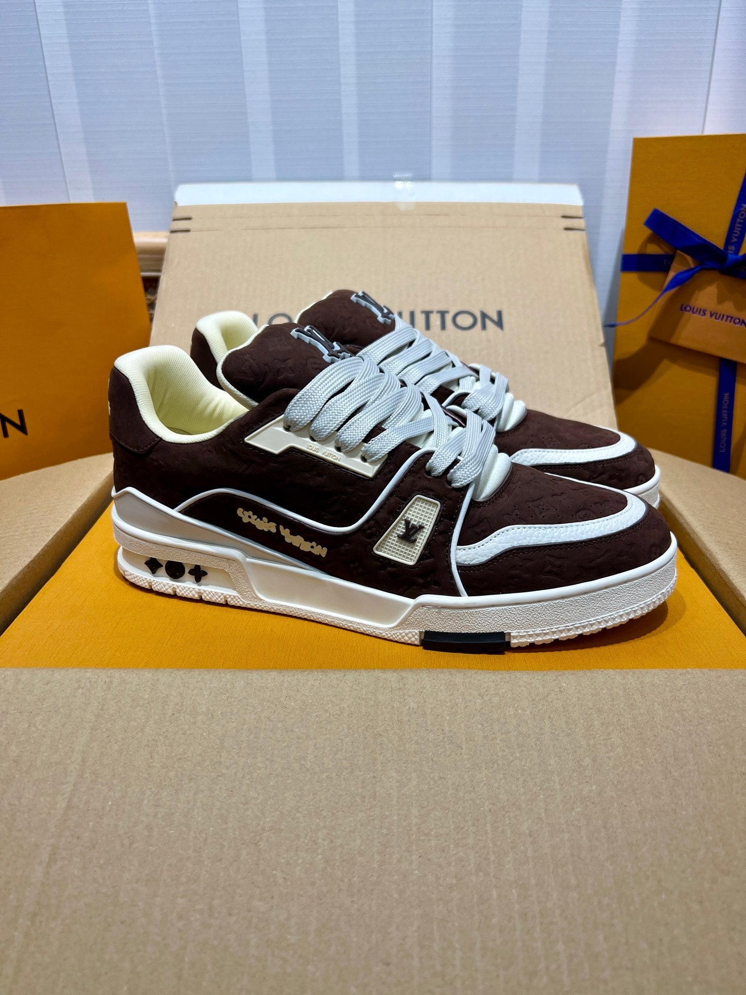 LUV Brown Trainer Sneakers-079 - sneakerhillcom