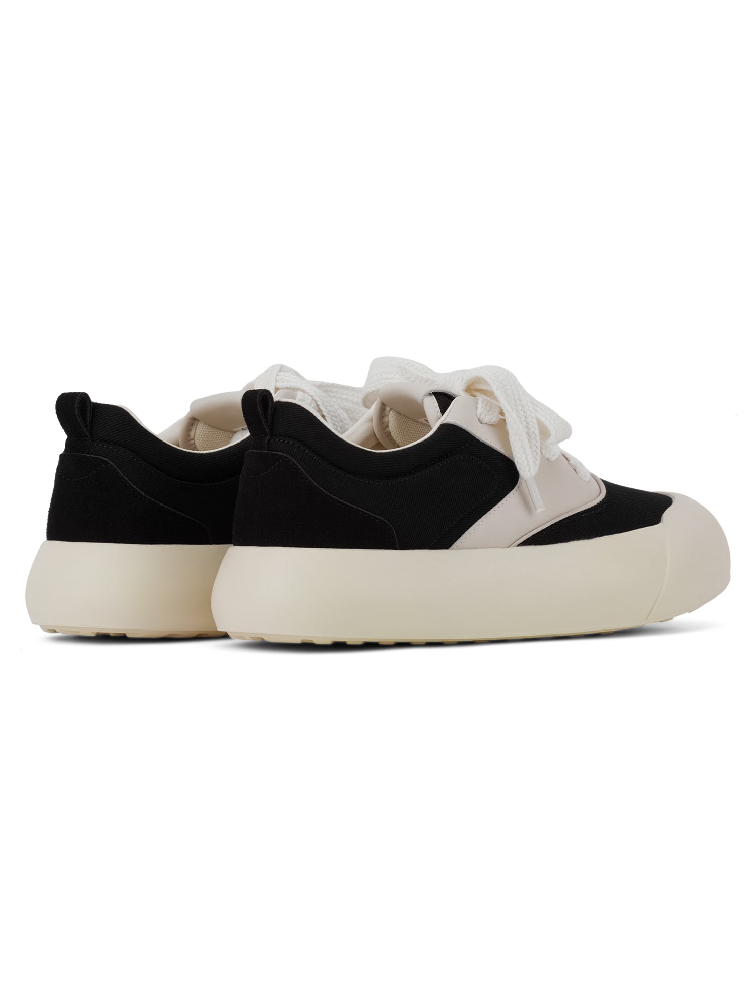 Sneakerhill Chunky Round-Toe Color-Block Rap Sneakers - sneakerhillcom