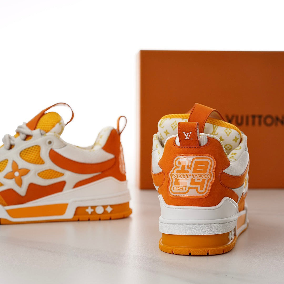 LUV Orange Skate Sneakers-099 - sneakerhillcom