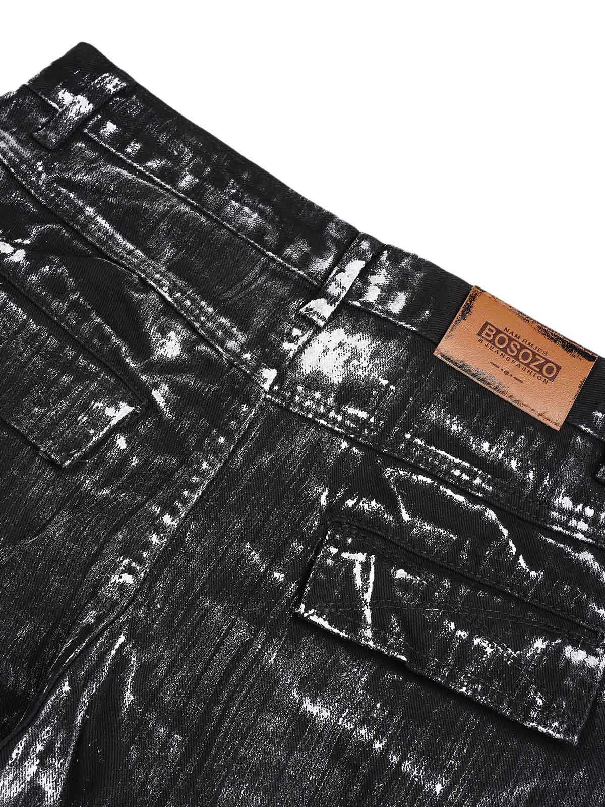 Sneakerhill Multi Pocket Cargo Jeans - sneakerhillcom