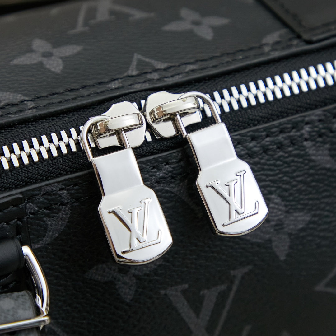 New Fashion Bags LV Monogram Eclipse City Keepall 25 - sneakerhillcom