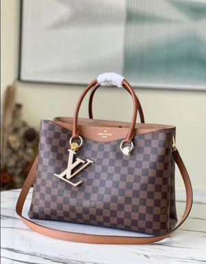 LV Riverside Damier Ebene Toron Taurillon N40052 - sneakerhillcom