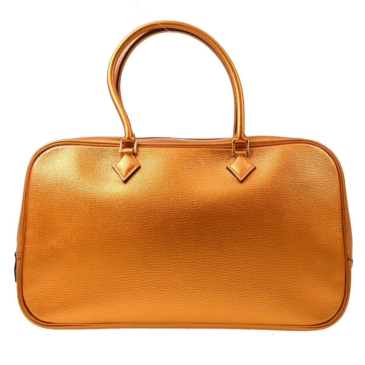 PLUME ELAN 28 Metallic Orange Chevre Coromandel Kilta bags