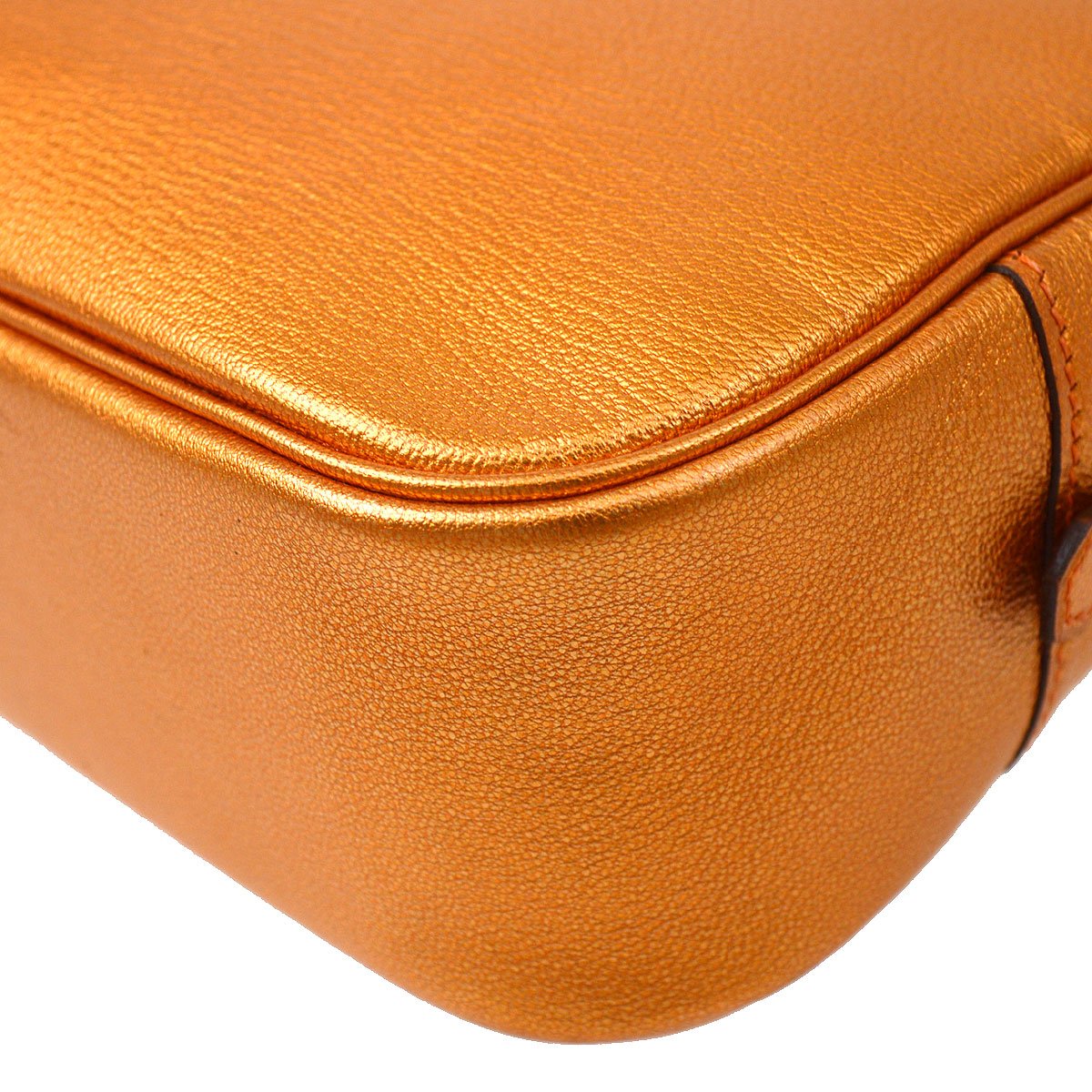 PLUME ELAN 28 Metallic Orange Chevre Coromandel Kilta bags