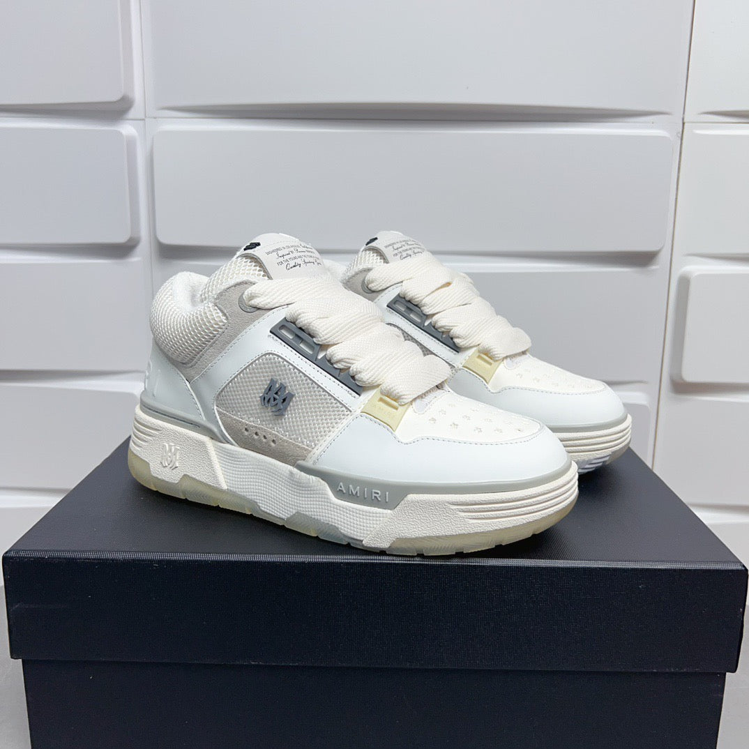 AMR MA-1 White and Grey Sneakers-130 - sneakerhillcom