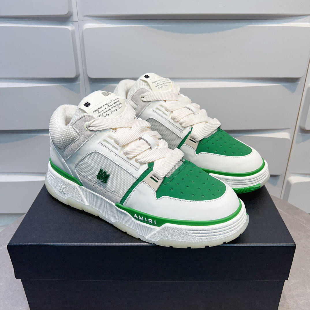 AMR MA-1 Green and White Sneakers-138 - sneakerhillcom