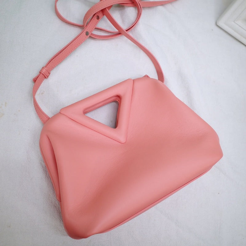 Sneakerhill - Triangle Shoulder Bag Pink - sneakerhillcom