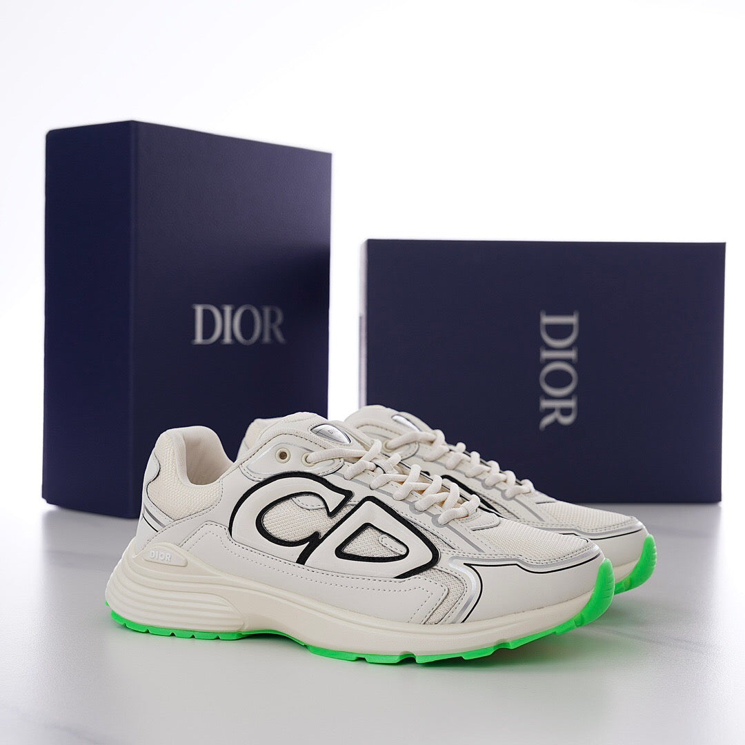 DOR B30  White Mesh and Technical Fabric Sneakers -114 - sneakerhillcom