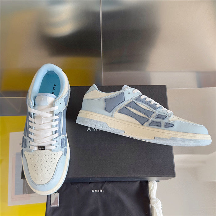 AMR Skel Top Low  Baby Blue Sneakers-192 - sneakerhillcom