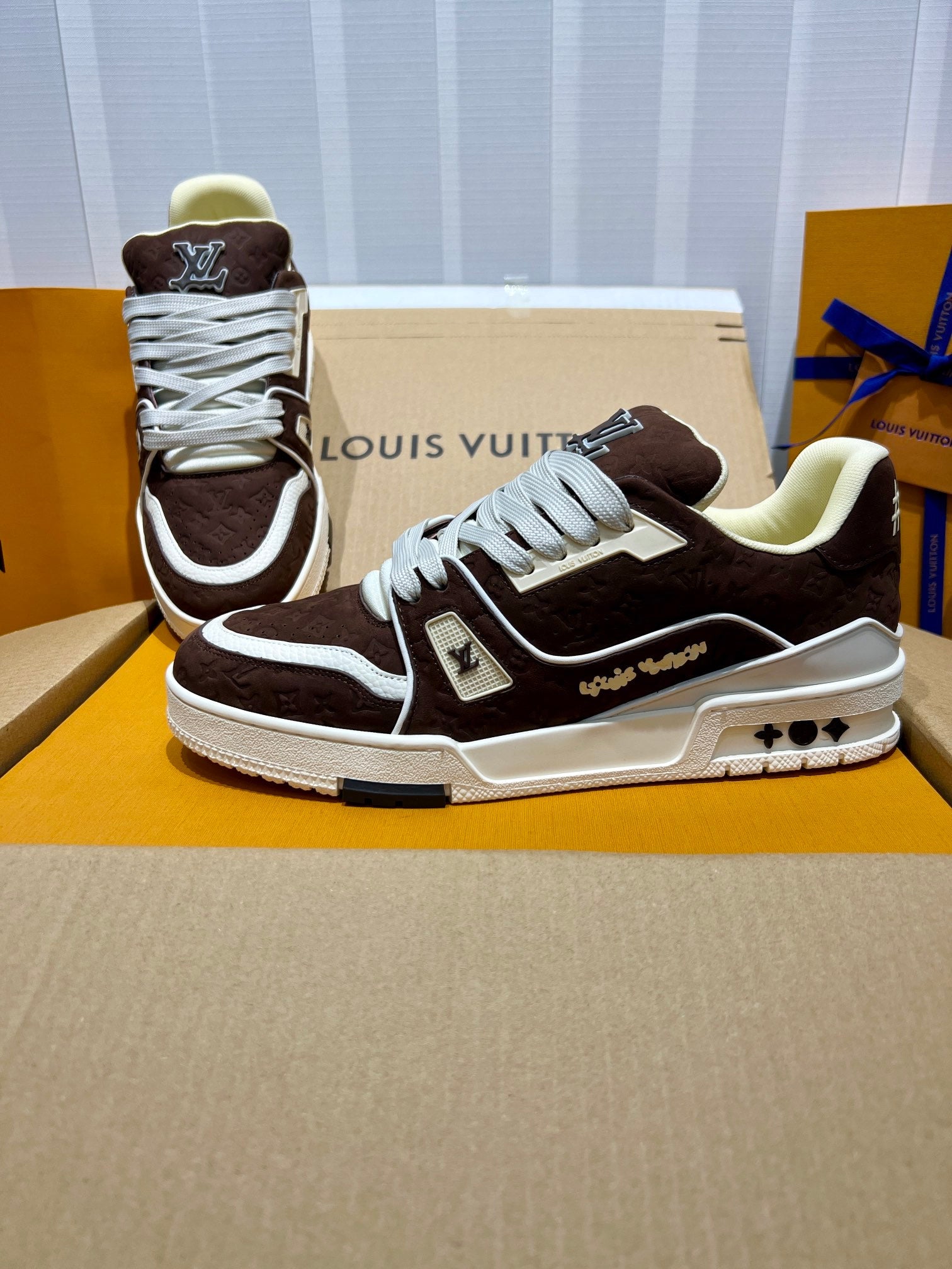 LUV Brown Trainer Sneakers-079 - sneakerhillcom