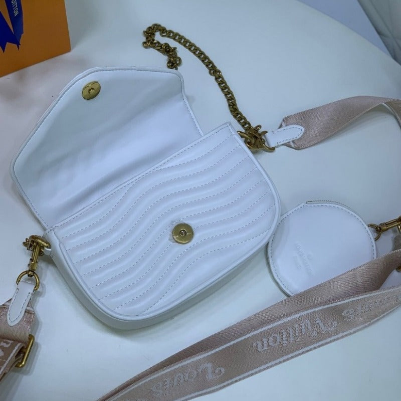 Sneakerhill - Wave Multi Pochette Bag White - sneakerhillcom