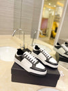 VSL Black and White Leather Sneakers-167 - sneakerhillcom