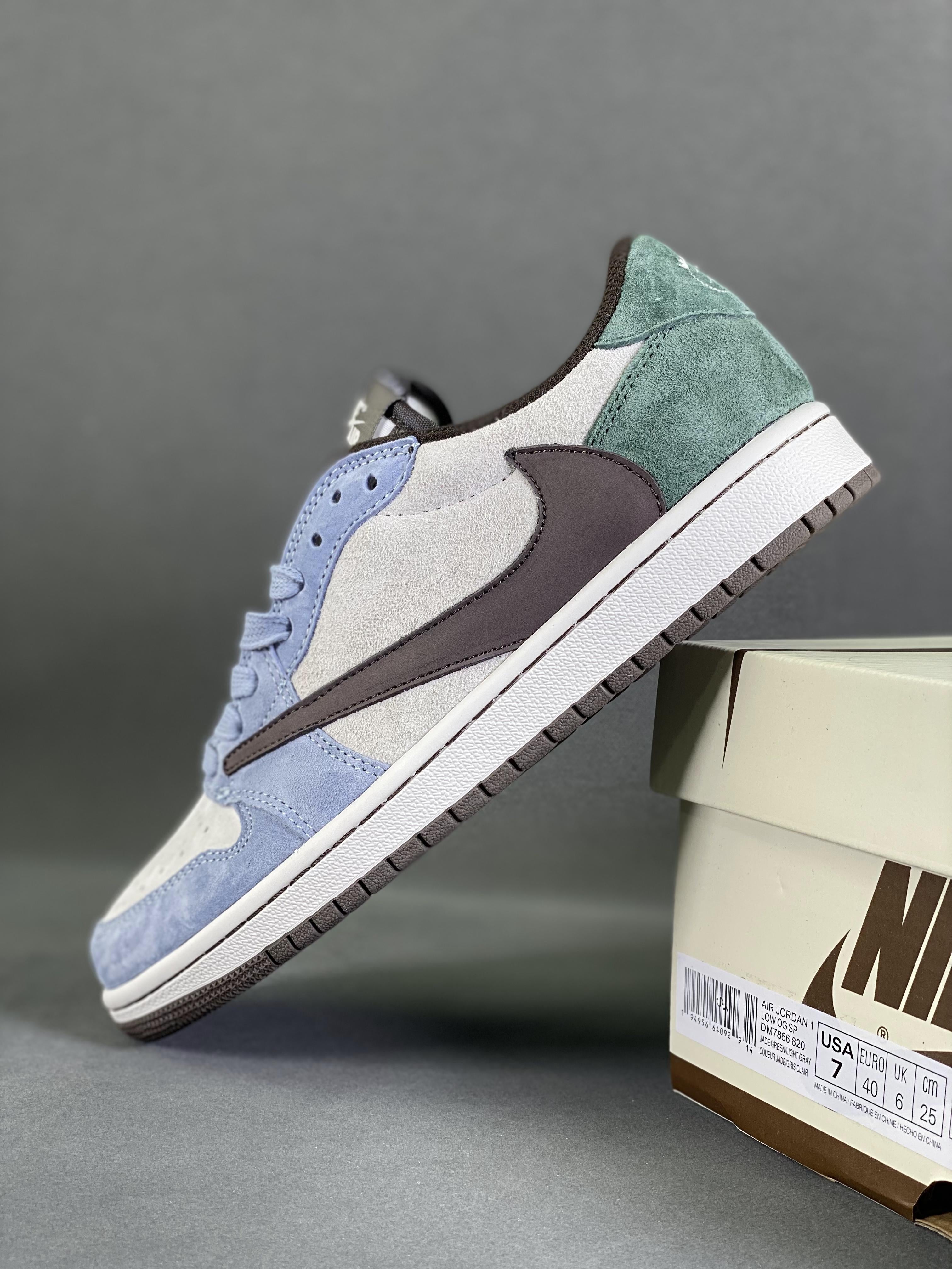 Custom Air Jordan 1 Low x Travis Scott - sneakerlandnet