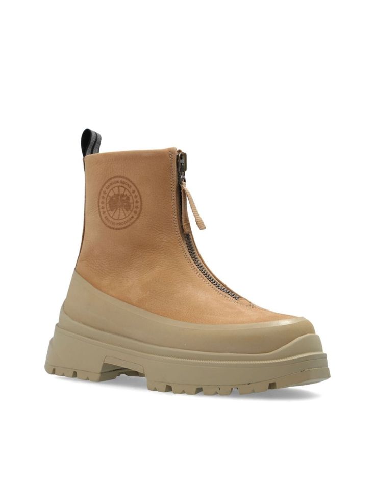 CG Kya Zip Up Boot Tan-211 - sneakerhillcom