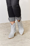 East Lion Corp Rhinestone Ankle Cowboy Boots Trendsi