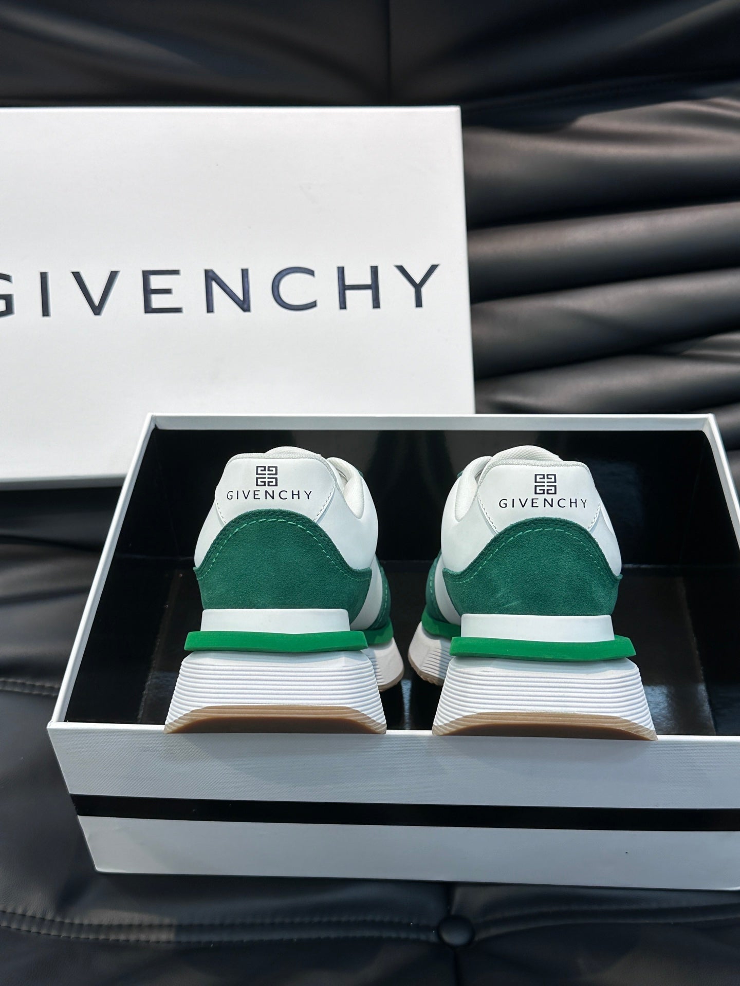 GVC Green and White Sneakers-020 - sneakerhillcom