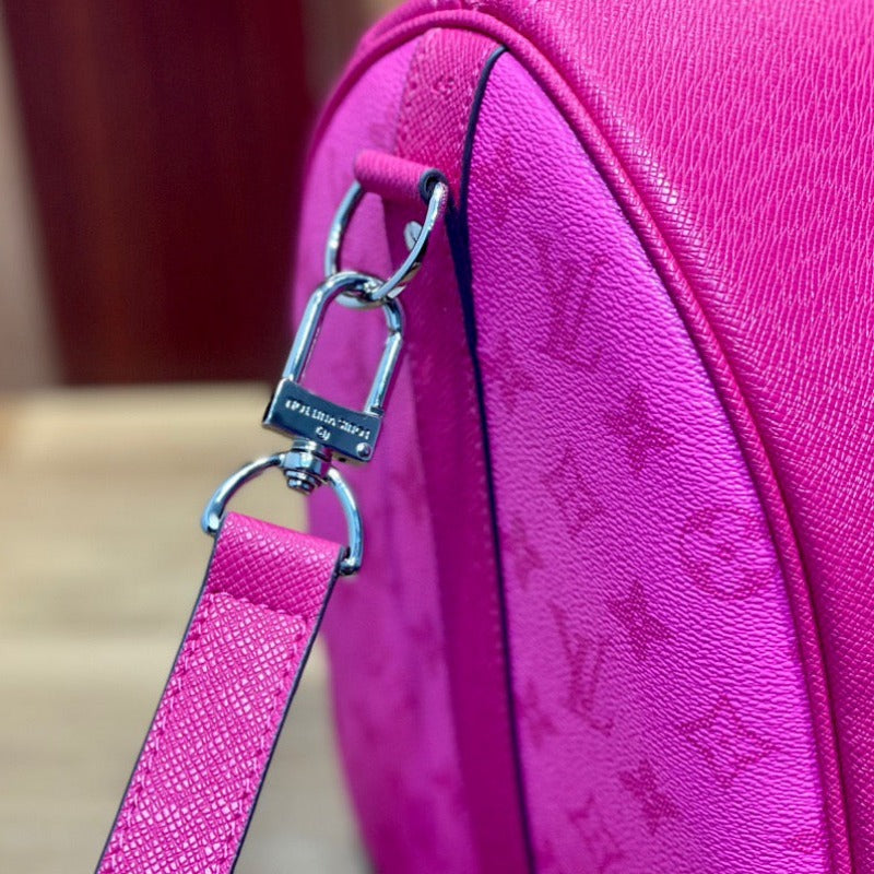 Sneakerhill - Keepall 45 Taigarama Rose Pink Weekend/Travel Bag - sneakerhillcom