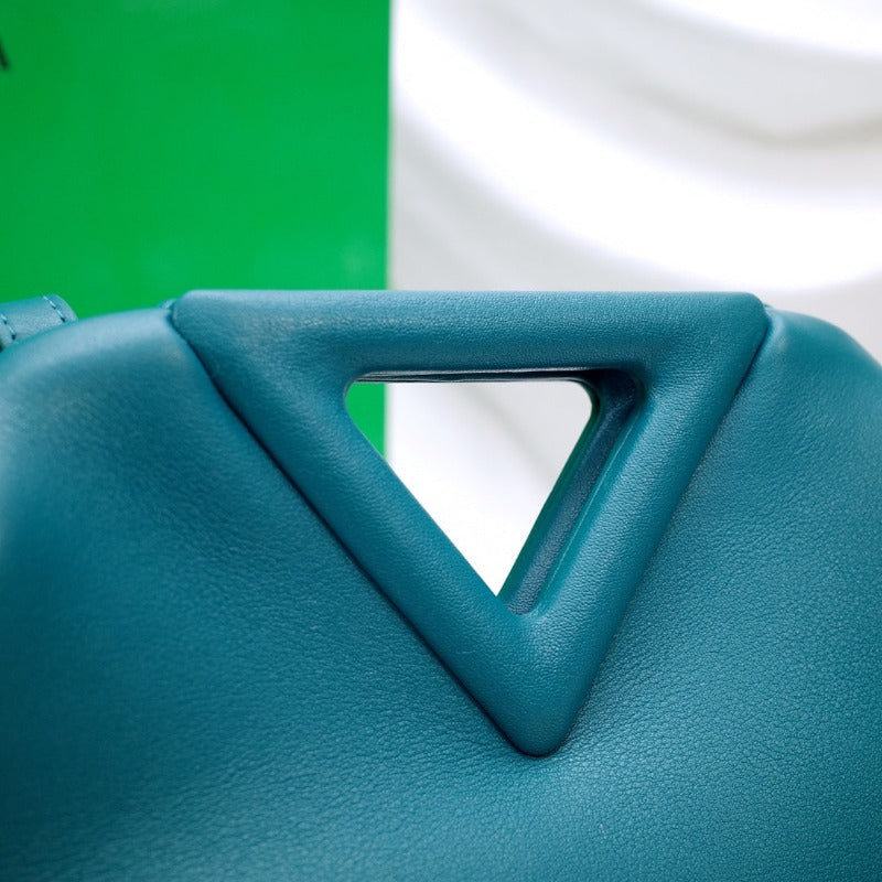 Sneakerhill - Triangle Shoulder Bag Turquoise - sneakerhillcom