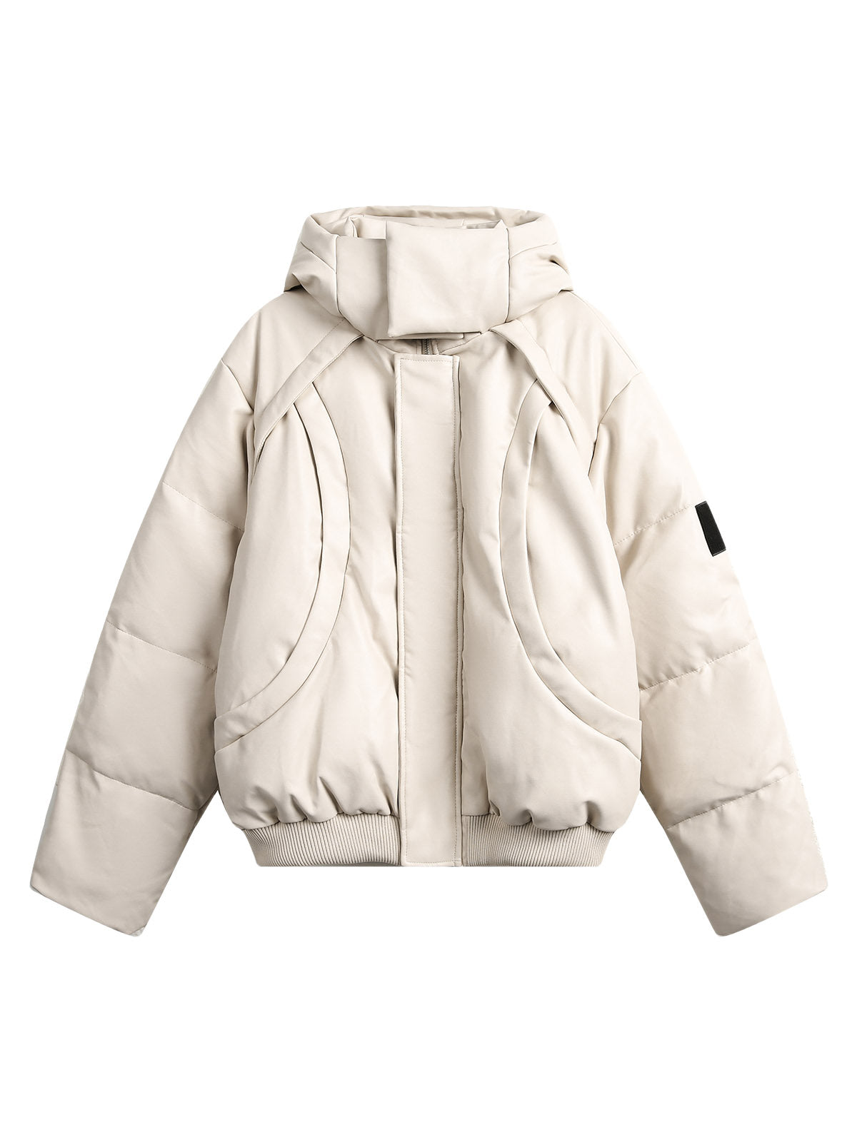 Sneakerhill Deconstructed Quilted Puffer Jacket - sneakerhillcom