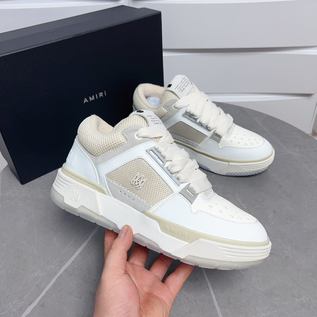 AMR MA-1  Beige Sneakers-135 - sneakerhillcom