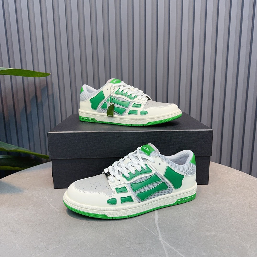 AMR Green Skel Top Low Sneakers - 056 - sneakerhillcom