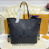 Sneakerhill Black Leather Neverfull Bag - LUV 589